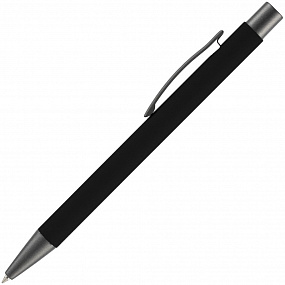 Gifts: ручка шариковая atento soft touch, черная 