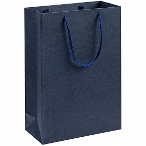 Gifts: пакет бумажный eco style, синий 