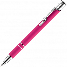 Gifts: ручка шариковая keskus soft touch, розовая 