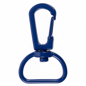 Gifts: застежка-карабин snap hook, m, синяя 