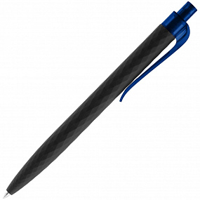 Gifts: ручка шариковая prodir qs01 prt-p soft touch, черная с синим 