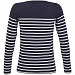 Gifts: футболка женская с длинным рукавом matelot lsl women, синяя с белым 