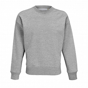 Gifts: свитшот унисекс authentic, серый меланж 