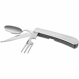 Gifts: походный складной столовый прибор campsite fold, стальной 