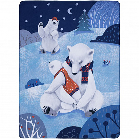 Gifts: флисовый плед wintart bear 