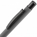 Gifts: ручка шариковая atento soft touch, серая 