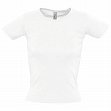 Gifts: футболка женская с круглым вырезом lady 220 белая 