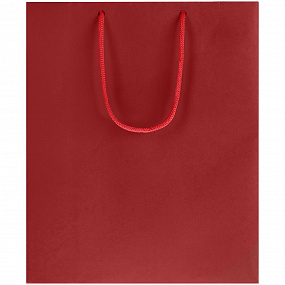 Gifts: пакет бумажный wide, красный 
