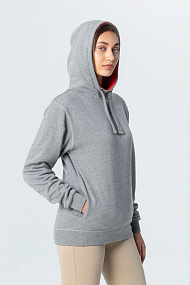 Gifts: двусторонняя толстовка revers, серая с красным 