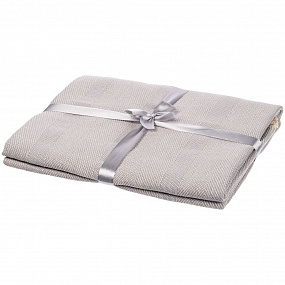 Gifts: плед «сенеж», серый 