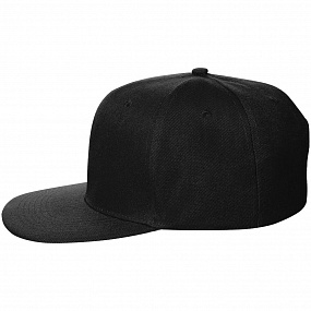 Gifts: бейсболка snapback с прямым козырьком, черная 