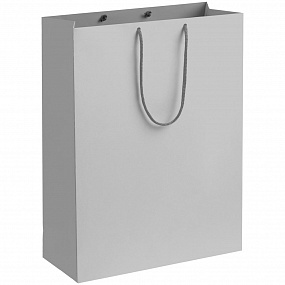 Gifts: пакет бумажный porta xl, серый 