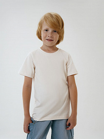 Gifts: футболка детская t-bolka kids, молочно-белая 