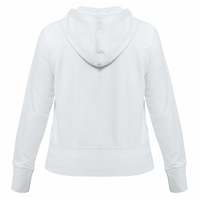 Gifts: толстовка женская hooded full zip белая 