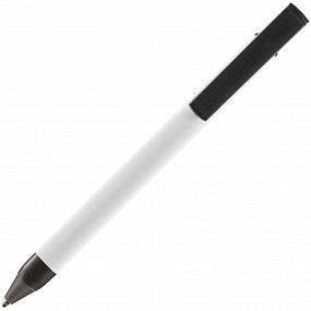 Gifts: ручка шариковая standic с подставкой для телефона, белая 