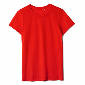 Gifts: футболка женская t-bolka lady, красная 