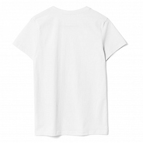 Gifts: футболка женская t-bolka lady, белая (теплый оттенок) 
