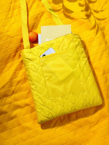 Gifts: плед для пикника soft & dry, желтый 