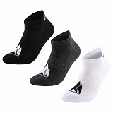 Gifts: набор из 3 пар спортивных носков monterno sport, черный, серый и белый 