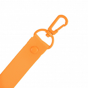 Gifts: застежка-карабин snap hook, m, оранжевый неон 