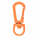 Gifts: застежка-карабин snap hook, s, оранжевый неон 