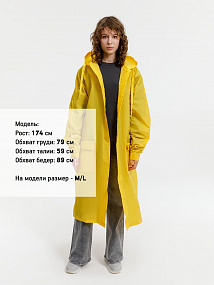 Gifts: дождевик raindrop, желтый 