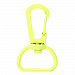Gifts: застежка-карабин snap hook, m, желтый неон 