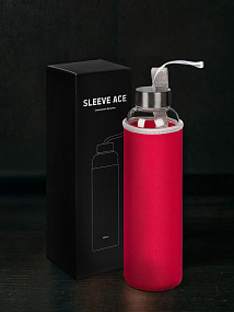 Gifts: бутылка для воды sleeve ace, красная 