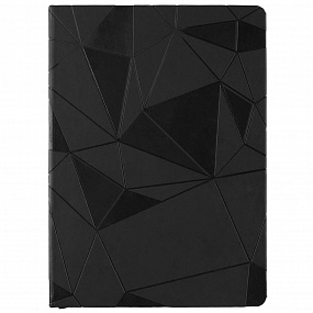 Gifts: ежедневник gems, недатированный, черный 