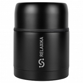 Gifts: термос для еды relaxika 500, черный 