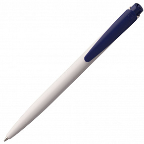 Gifts: ручка шариковая senator dart polished, бело-синяя 