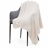 Gifts: плед knitly, белый 