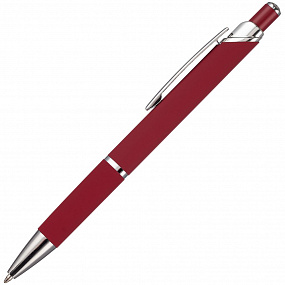 Gifts: ручка шариковая chromos soft touch, красная 