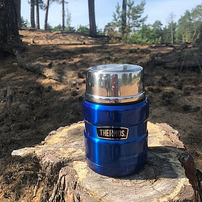 Gifts: термос для еды thermos sk3000, синий 