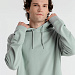 Gifts: толстовка с капюшоном унисекс hoodie, серо-зеленая 