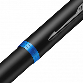 Gifts: ручка шариковая parker im professionals marine blue bt, черная с синим 