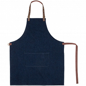 Gifts: фартук denim team, синий джинс 
