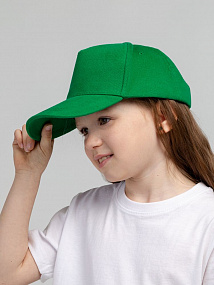 Gifts: бейсболка детская standard kids, зеленая 