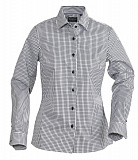 Gifts: рубашка женская в клетку tribeca ladies, черная 