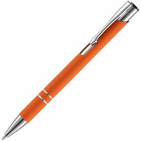 Gifts: ручка шариковая keskus soft touch, оранжевая 