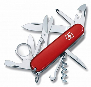Gifts: офицерский нож explorer 91, красный 