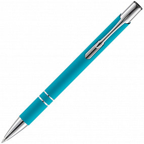 Gifts: ручка шариковая keskus soft touch, бирюзовая 