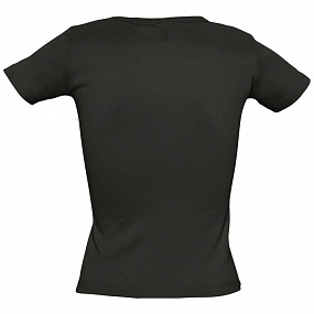 Gifts: футболка женская с круглым вырезом lady 220 черная 