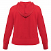 Gifts: толстовка женская hooded full zip красная 