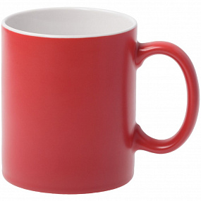 Gifts: кружка promo матовая, красная 