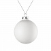 Gifts: елочный шар finery matt, 8 см, матовый белый 