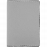 Gifts: обложка для паспорта shall simple, серый 