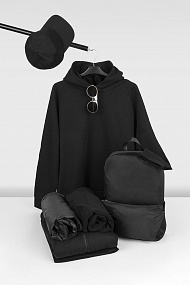 Gifts: худи унисекс h1, черное 
