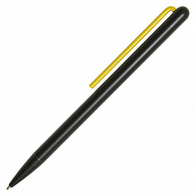 Gifts: шариковая ручка grafeex в чехле, черная с желтым 