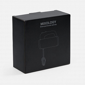 Gifts: миксер mixology, серебристый с черным 
